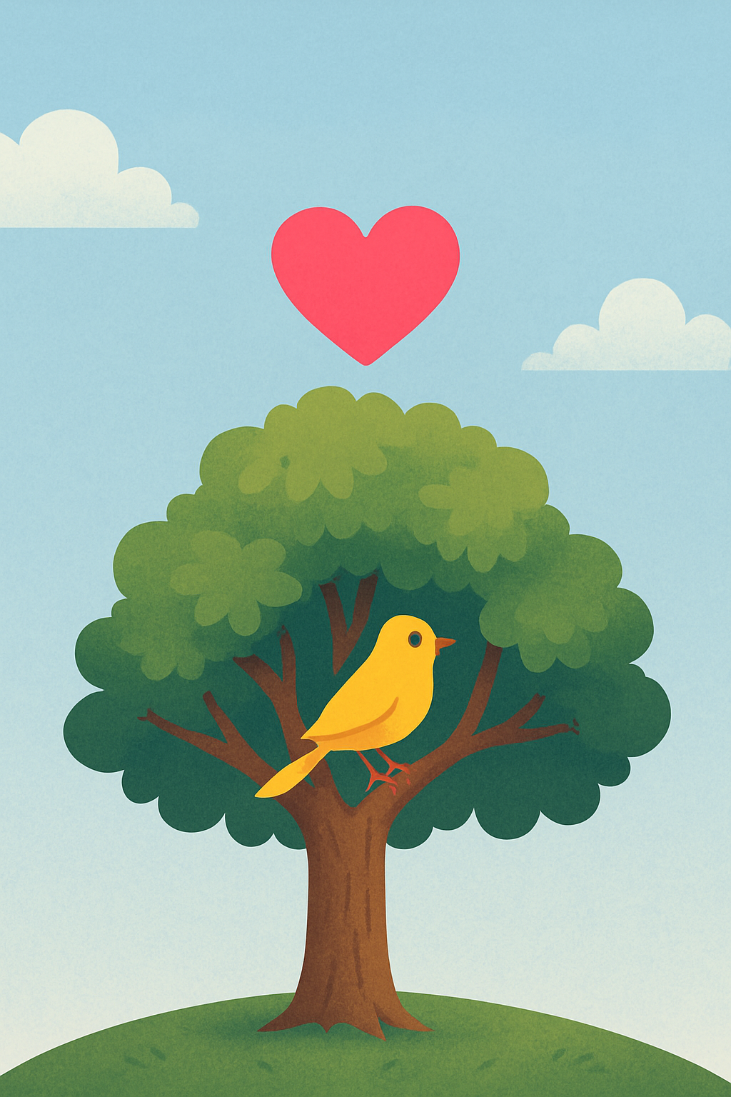 Bird on Tree